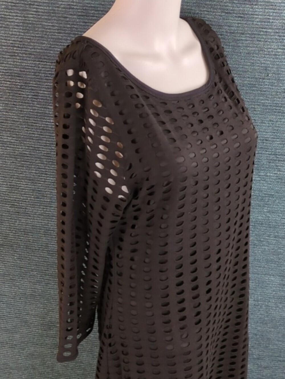 Express Cut Out "Fishnet" Dress